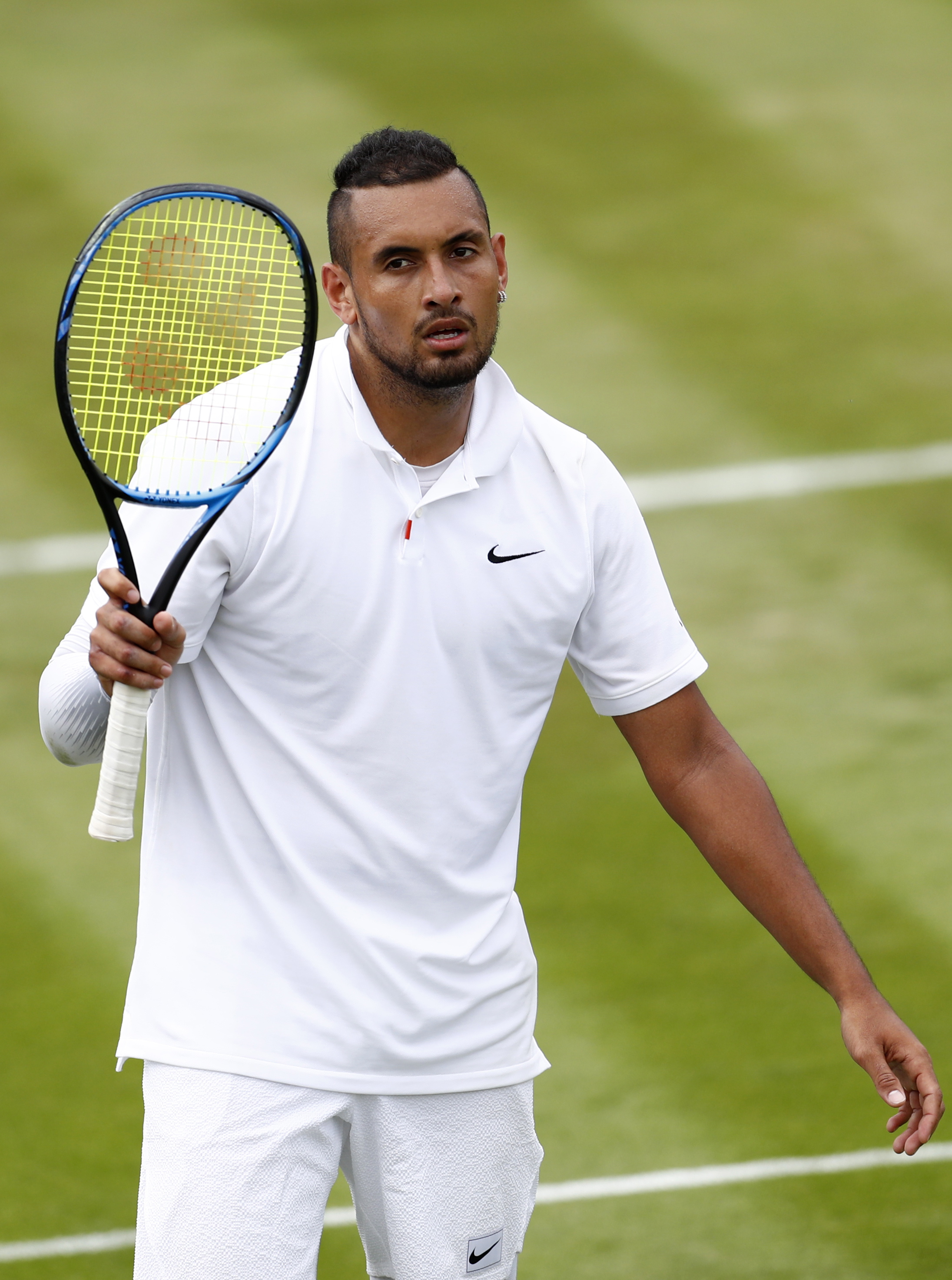 澳大利亚网球队鏖战英国网球队，克耶高斯高光表现