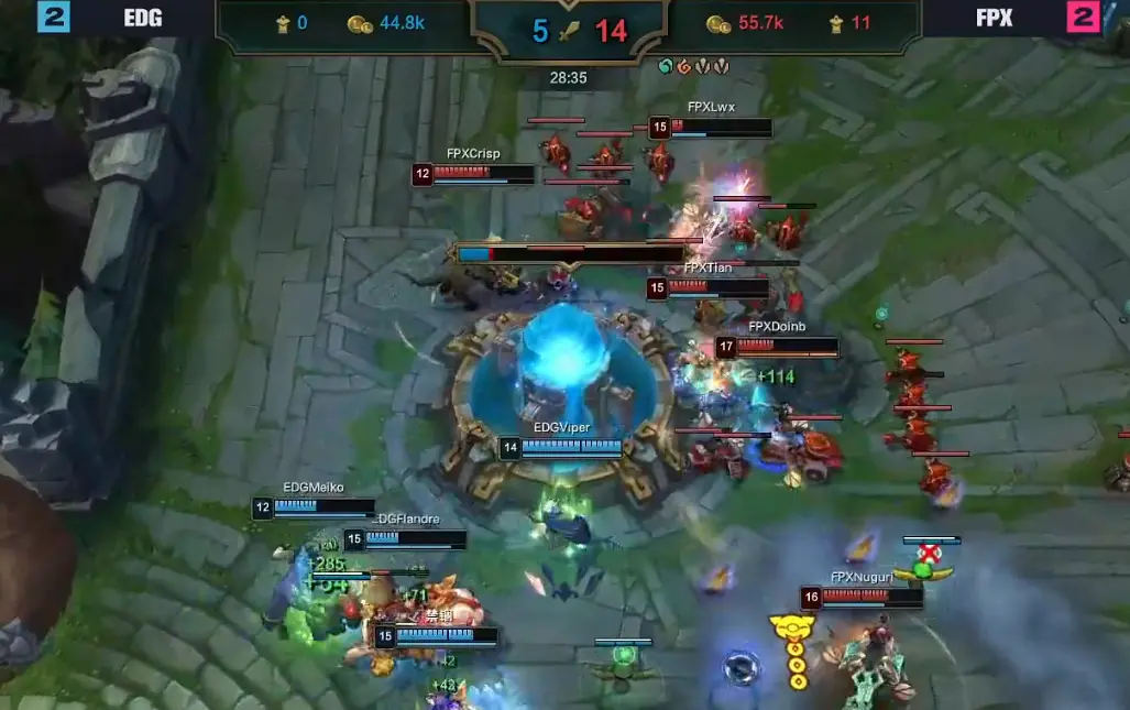 RNG碾压RGE,Meiko2送出助攻 RNG碾压RGE,Meiko2送出助攻